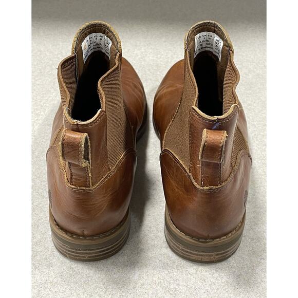 Timberland Magby Chelsea Boot Women’s Size 7 Light Brown Full Grain Casual Shoe - Picture 3 of 10